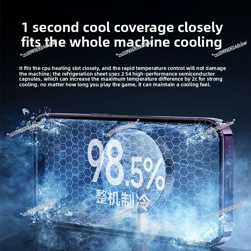 White Liquid-cooled Radiator,  - огляд і ціна Esports Gaming Phone