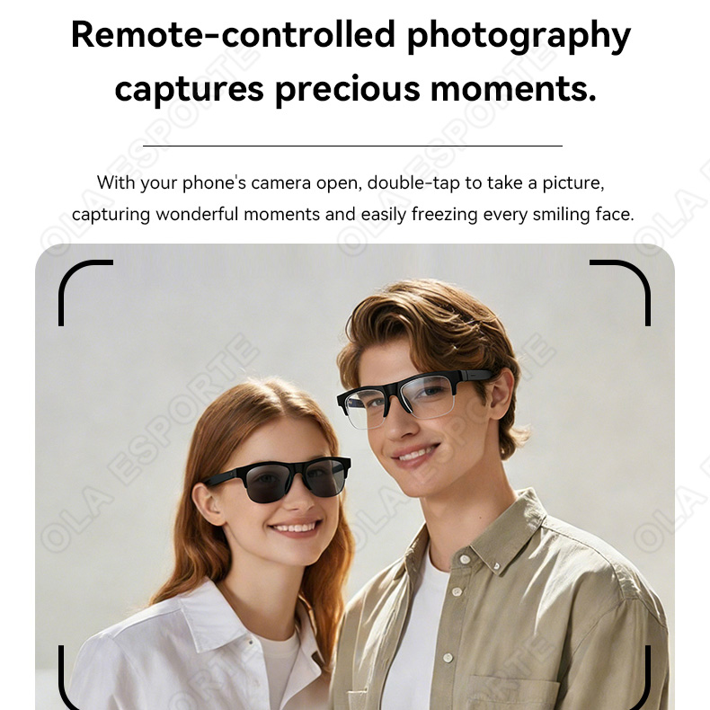 NEW Smart Glasses V5.3 Bluetoo - огляд і ціна Gaming Glasses Blue