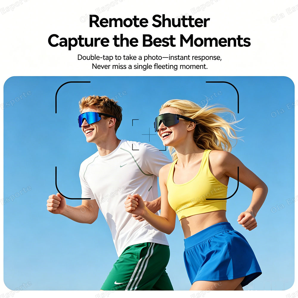 Cycling Smart Glasses Camera B - огляд і ціна Gaming Glasses Blue