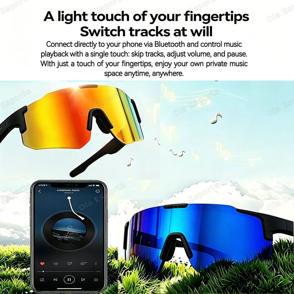 Cycling Smart Glasses Camera B - огляд і ціна Gaming Glasses Blue