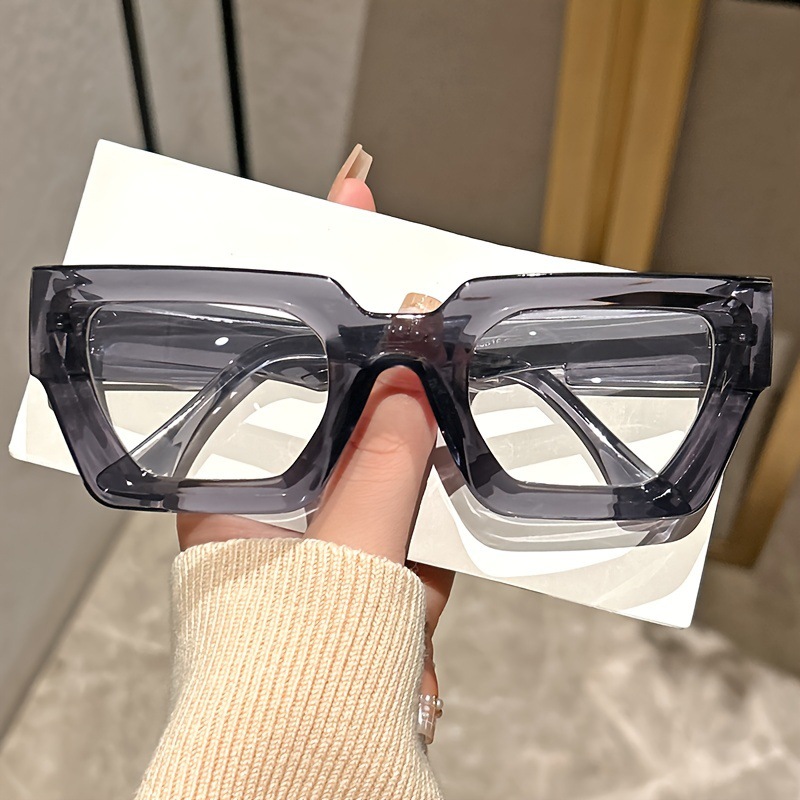 New Fashionable Thick Frame Sq - огляд і ціна Gaming Glasses Blue