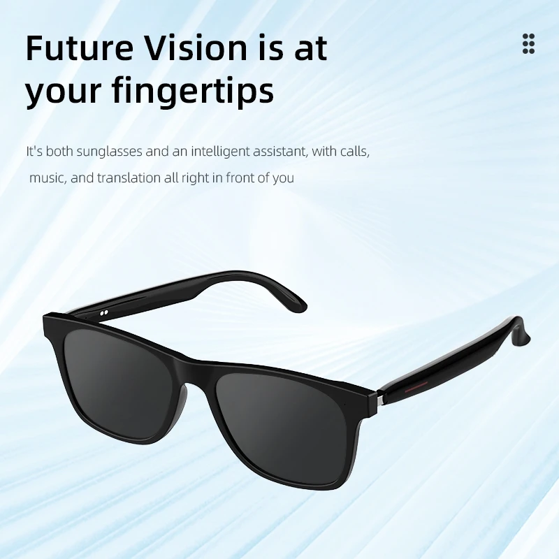 New Smart Audio Bluetooth Glas - огляд і ціна Gaming Glasses Blue