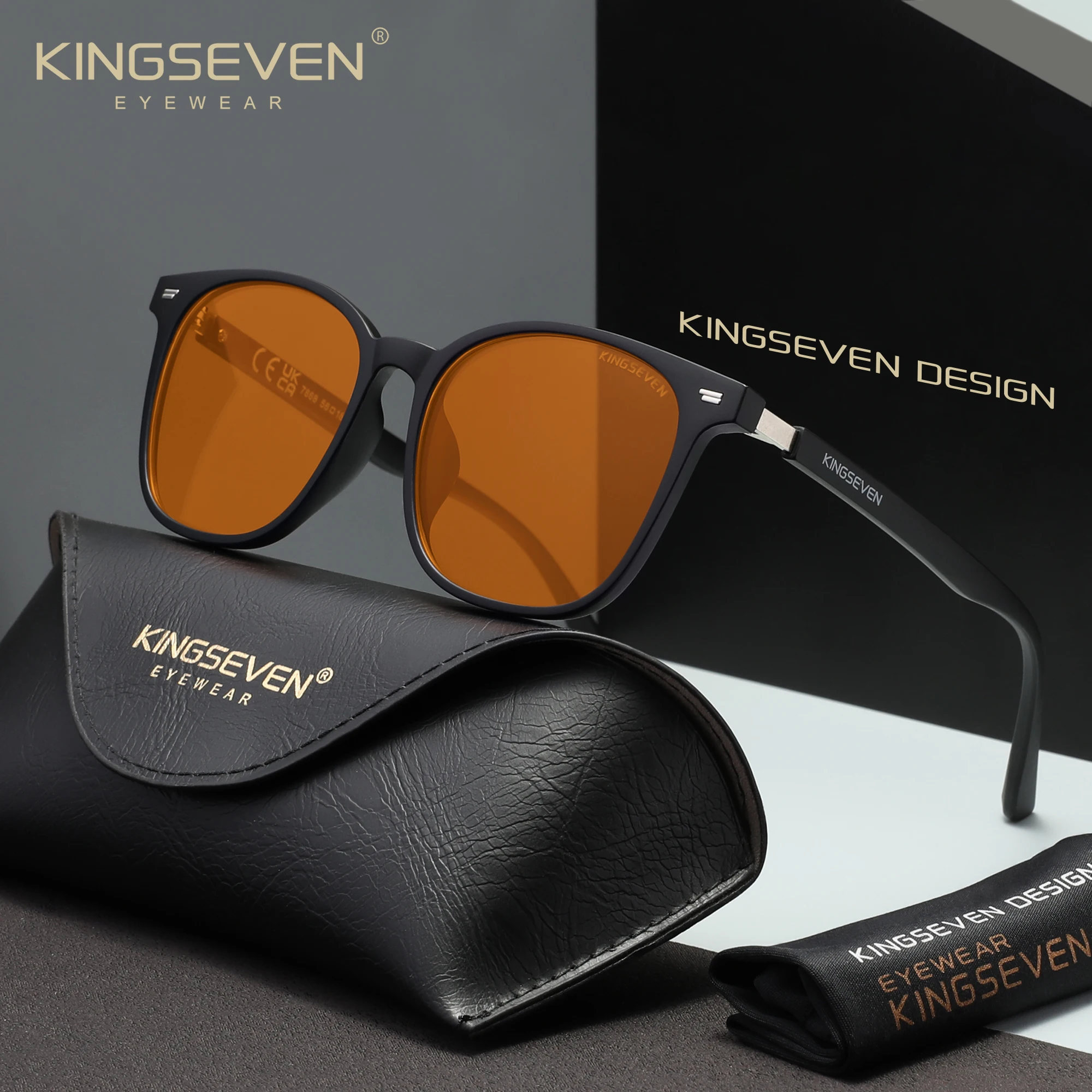 KINGSEVEN Retro Blue Blocking  - огляд і ціна Gaming Glasses Blue