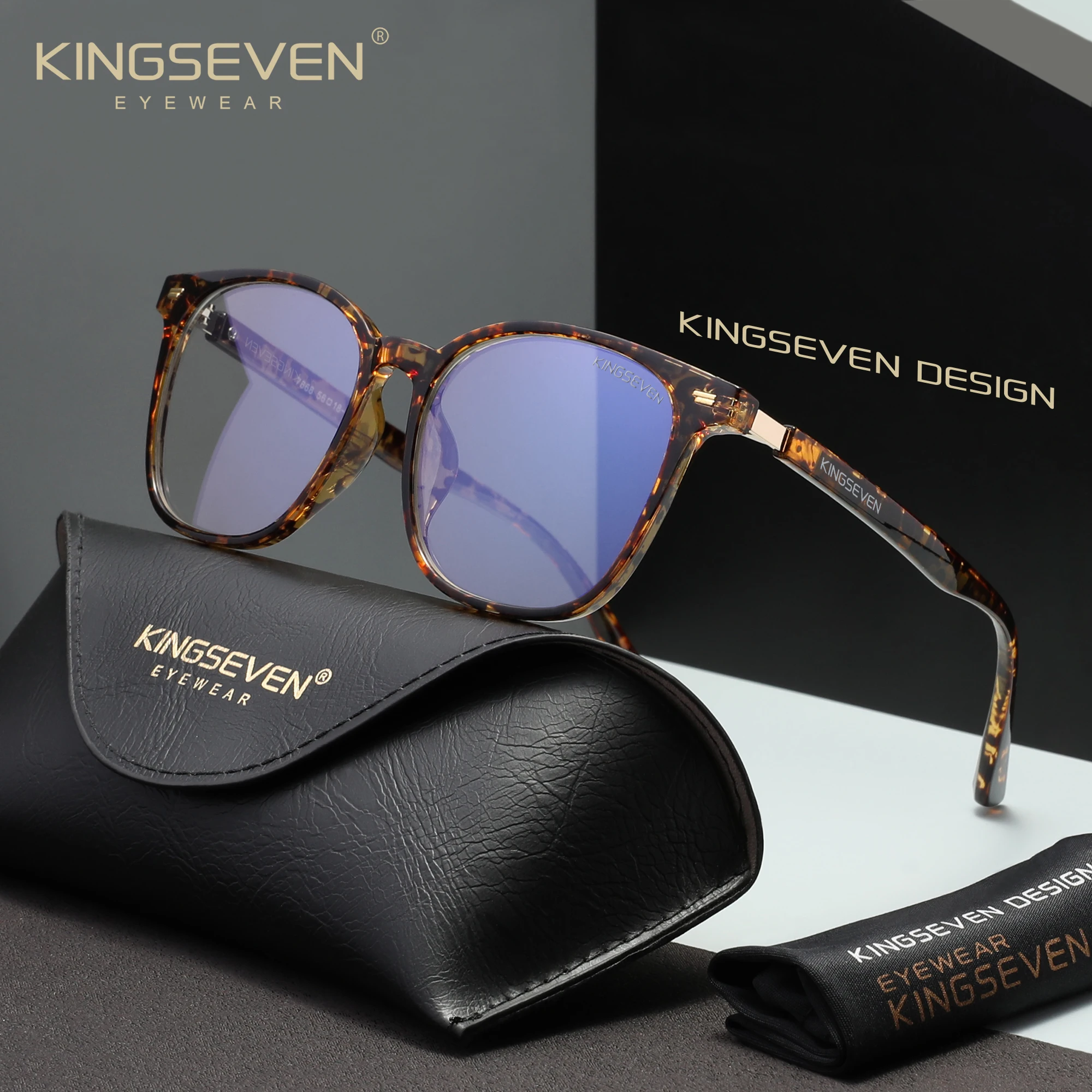 KINGSEVEN Retro Blue Blocking  - огляд і ціна Gaming Glasses Blue