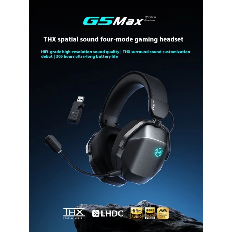 HECATE G5 Max Wireless Headpho - огляд і ціна Esports Gaming Phone