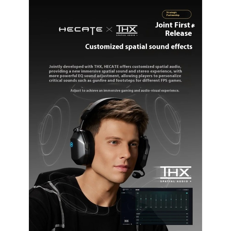 HECATE G5 Max Wireless Headpho - огляд і ціна Esports Gaming Phone