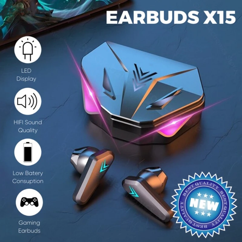 X15 TWS x15 pro wireless earph - огляд і ціна Esports Gaming Phone